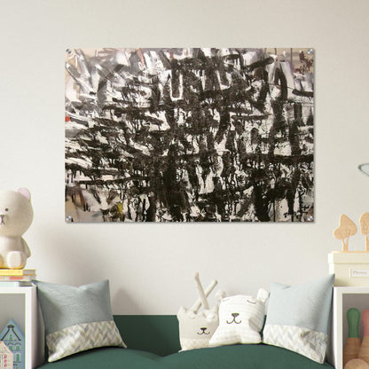 Listen - 2005 - Robert Goodnough Acrylic Print - 70x100 cm / 28x40″ inches
