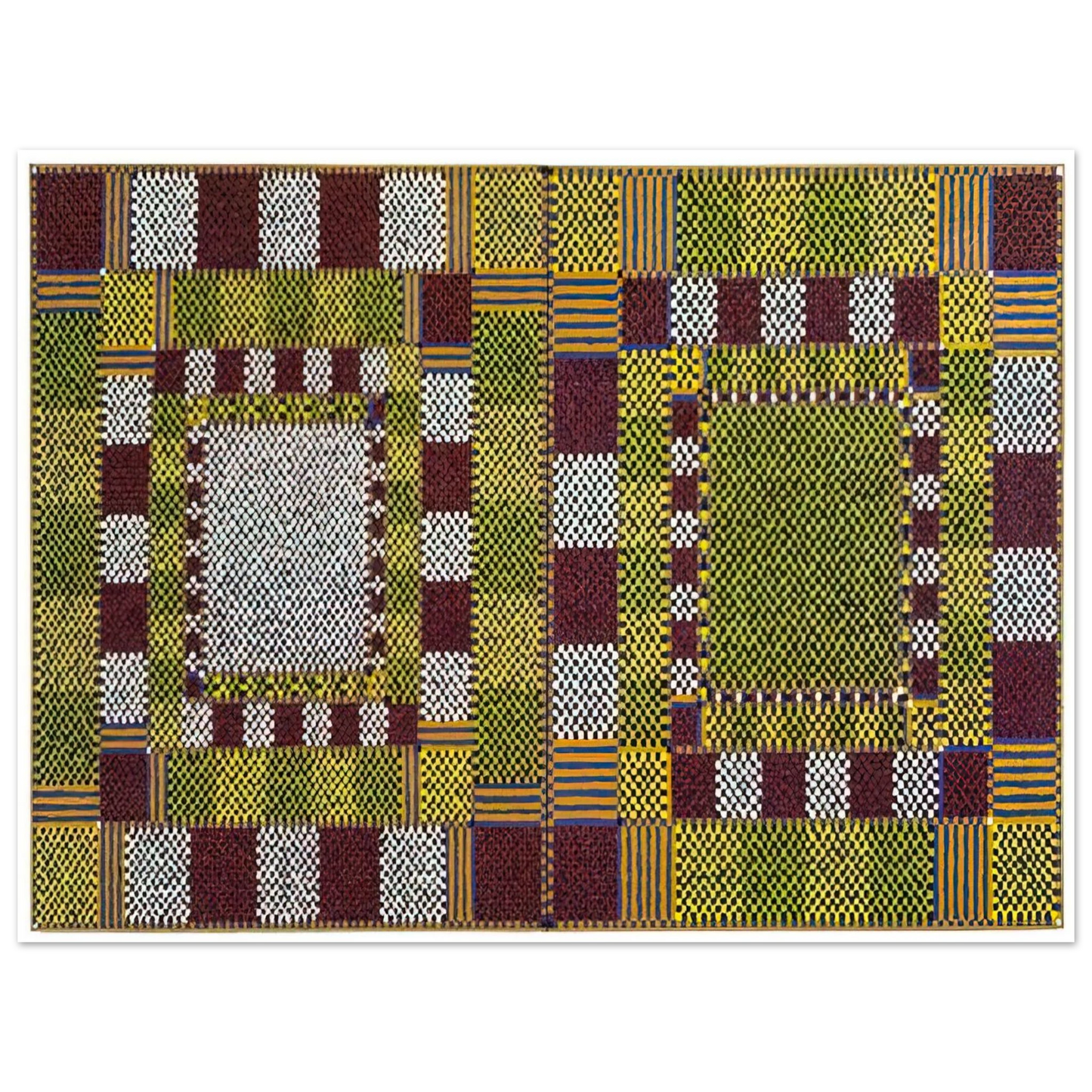 Alfred Jensen - Timaeus III and IV - 1966  75x100 cm / 30x40inches Fine Art Poster