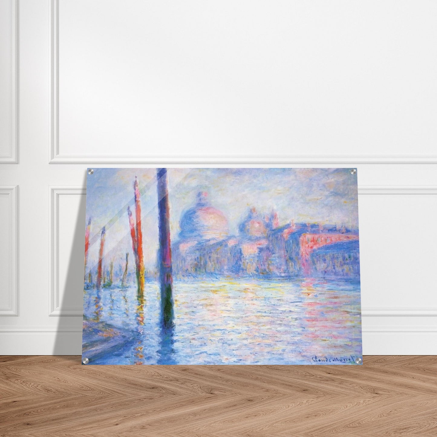 The Grand Canal 02 - claude monet Acrylic Print - 70x100 cm / 28x40″ inches