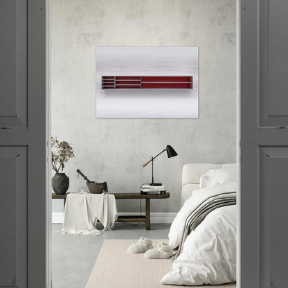 Untitled - 1984 - Donald Judd Brushed Aluminum Print - 70x100 cm / 28x40 inches | Donald Judd Aluminum Print | Donald Judd Prints