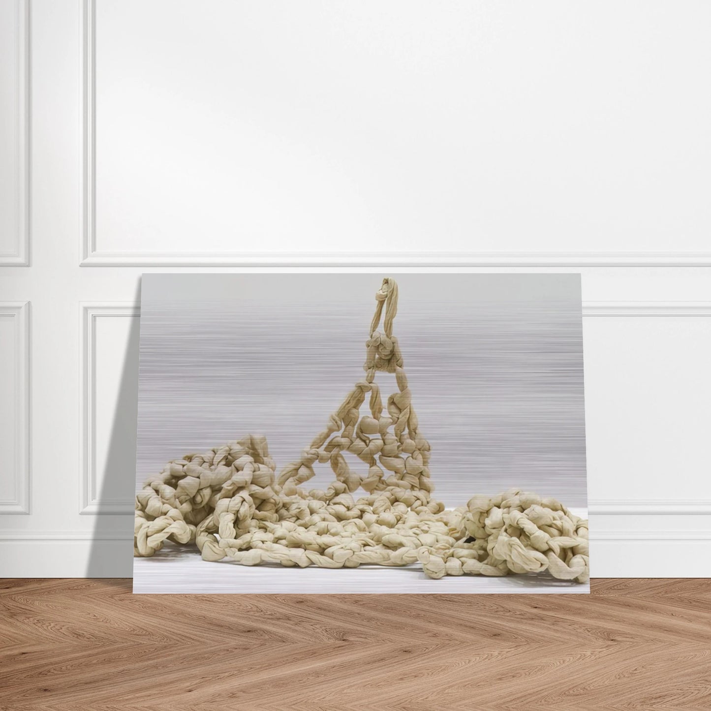Untitled from Droguinhas - 1966 - Mira Schendel Brushed Aluminum Print - 70x100 cm / 28x40 inches | Mira Schendel Aluminum Print | Mira Schendel Prints