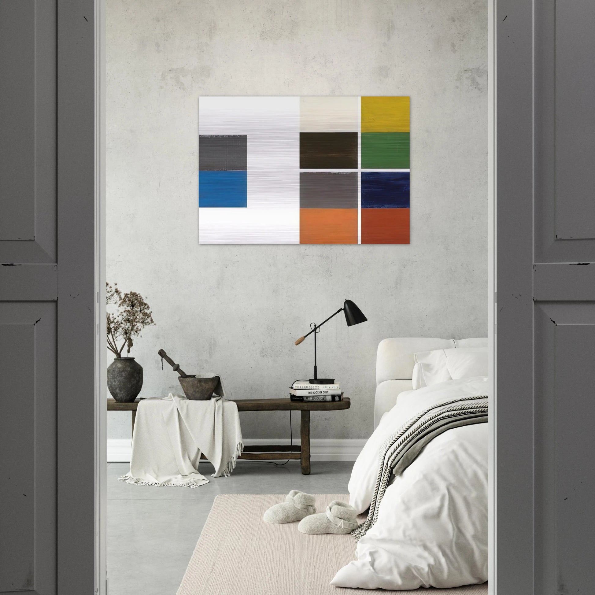 Untitled in 5 parts - 1987 - Gunther Forg Brushed Aluminum Print - 70x100 cm / 28x40 inches | Gunther Forg Aluminum Print | Gunther Forg Prints