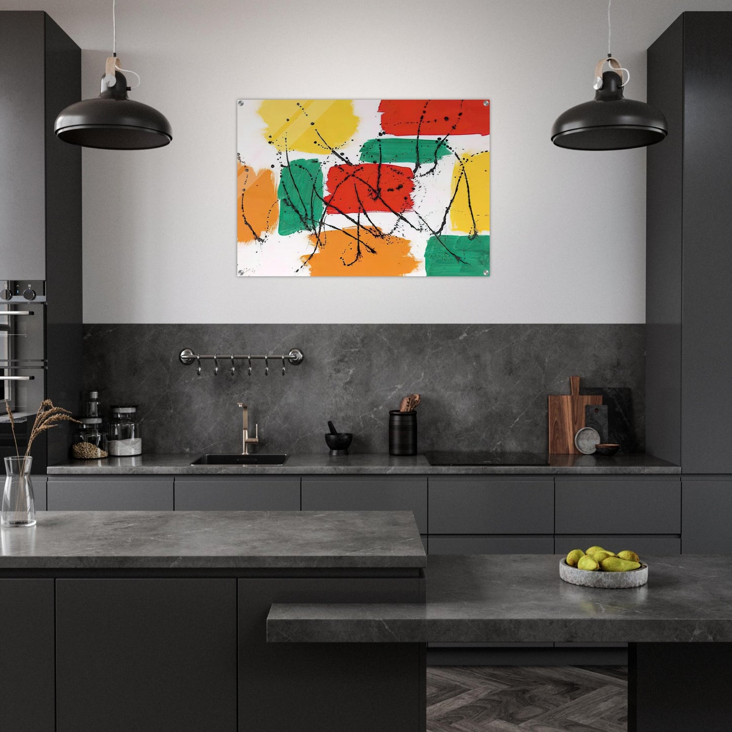 Reflets Printanieres - Marcel Barbeau Acrylic Print - 70x100 cm / 28x40″ inches