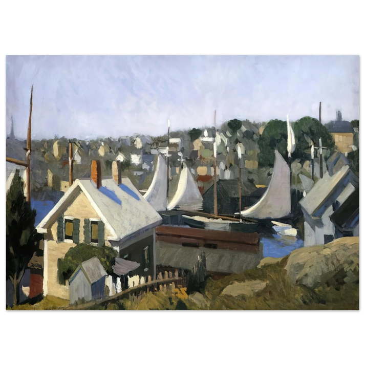 Edward Hopper - Gloucester Harbor Fine Art Poster