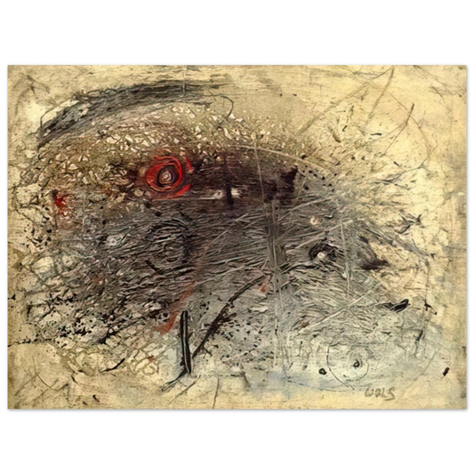 Charles Lapicque - Untitled - Tachisme  75x100 cm / 30x40inches Fine Art Poster