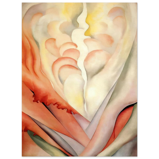 Georgia O'Keeffe - Flower Abstraction Fine Art Poster