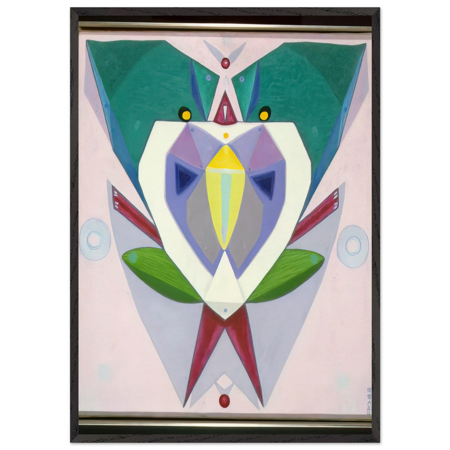 Selvatro - 1979 - Maruja Mallo 70x100 cm / 28x40 inches Framed Art Print – Black Wooden Frame