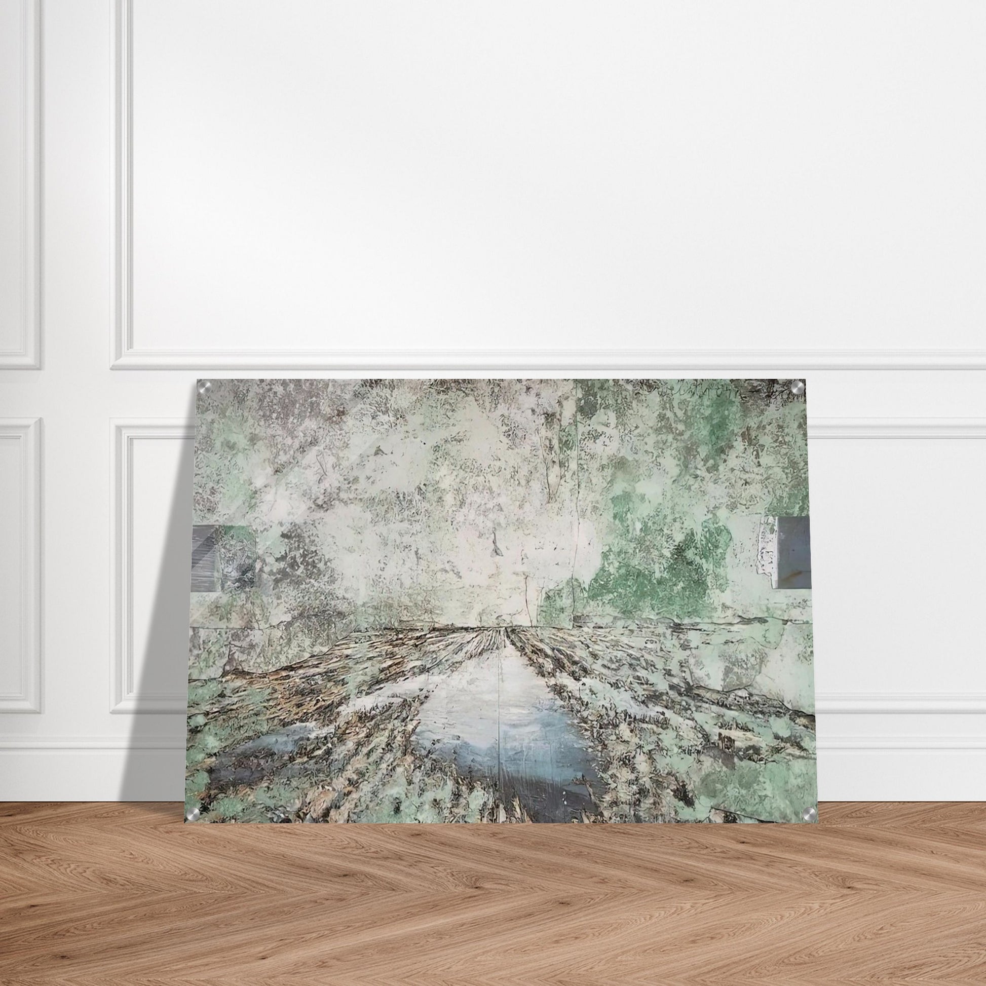 THE LAND OF THE TWO RIVERS ZWEISTROMLAND 1995 - Anselm Kiefer Acrylic Print - 70x100 cm / 28x40″ inches