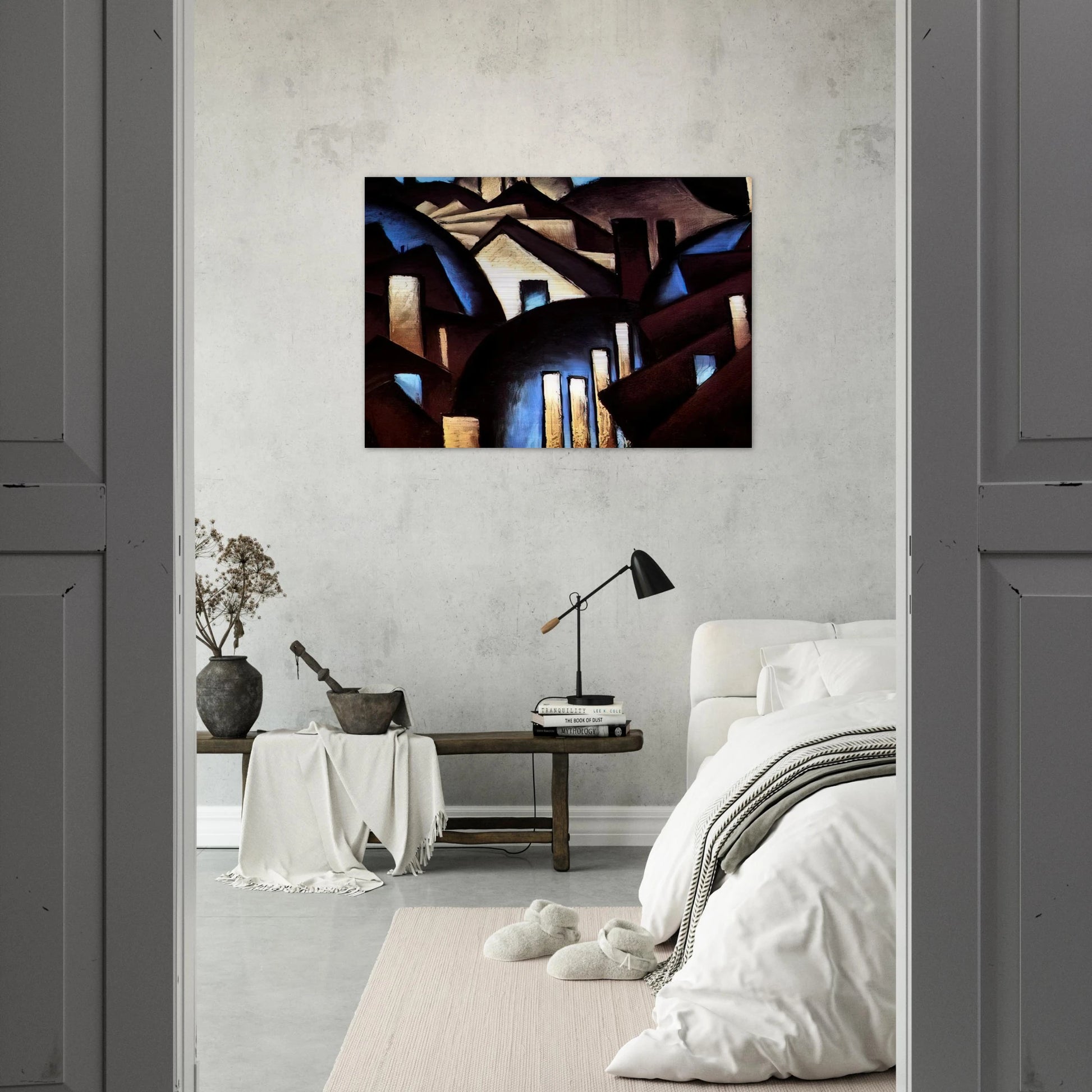 Nature Symbolized or Reefs - 1924 - Arthur Dove Brushed Aluminum Print - 70x100 cm / 28x40 inches | Arthur Dove Aluminum Print | Arthur Dove Prints