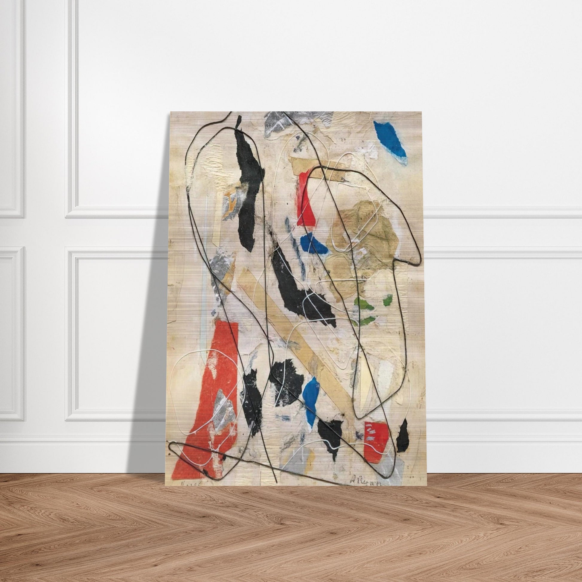Number 236 - Abstract Expressionism - Anne Ryan Brushed Aluminum Print - 70x100 cm / 28x40 inches | Anne Ryan Aluminum Print | Anne Ryan Prints