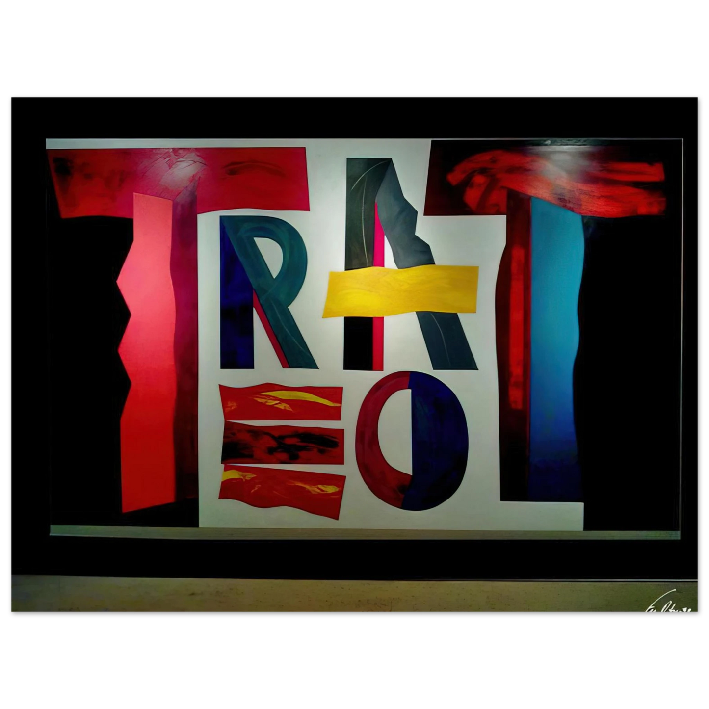 Joao Vieira - O Teatro - 2009  75x100 cm / 30x40inches Fine Art Poster