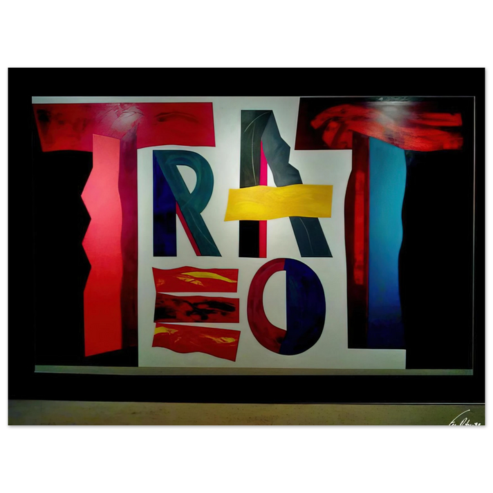 Joao Vieira - O Teatro - 2009  75x100 cm / 30x40inches Fine Art Poster