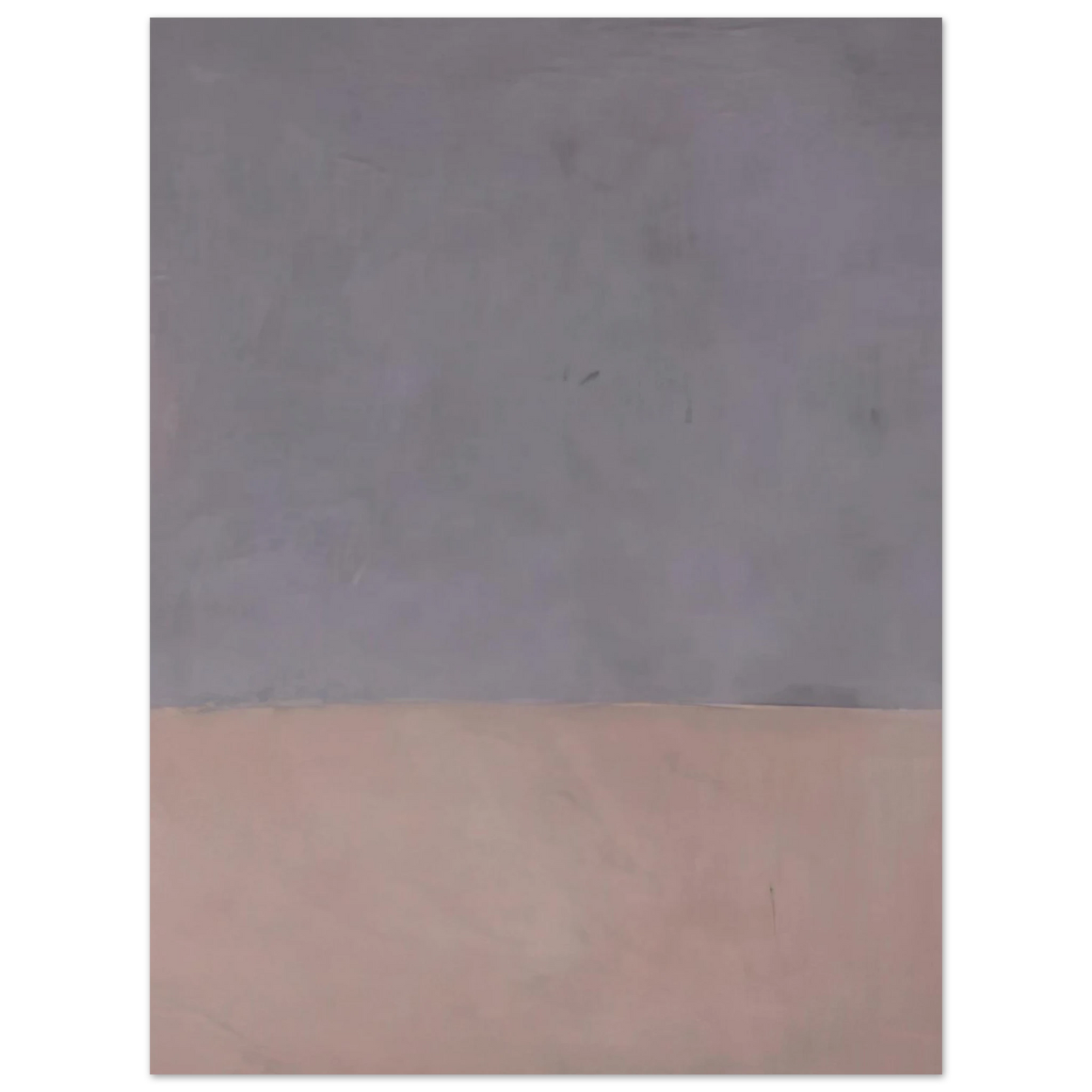 Mark Rothko - Untitled Gray and Mauve - 1969 Wall Art - 60x80 cm / 24x32 inches - Premium Wooden Framed Poster With Fine Art Paper-canvas - Black frame