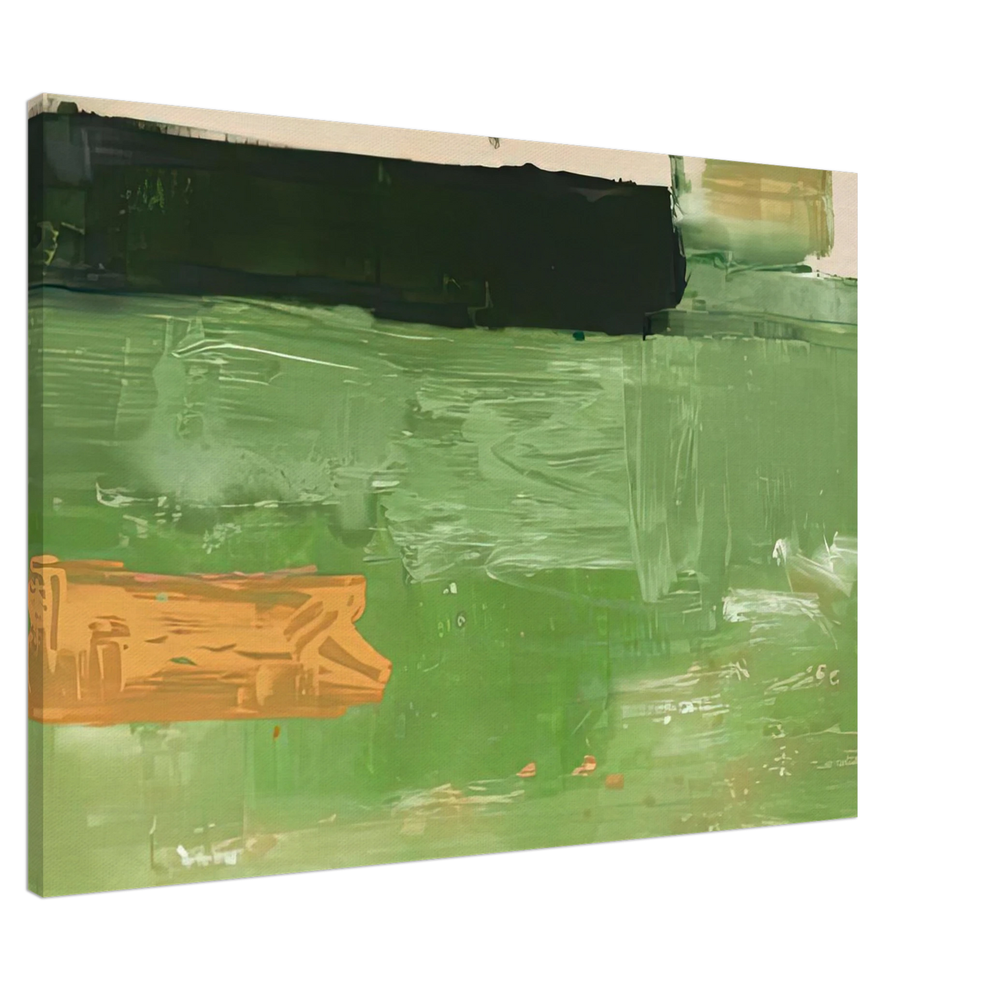 Helen Frankenthaler - Mediterranean, 1981- Wall Art - 28x40 inches / 70x70 cm - Canvas (Imperial)-canvas - -