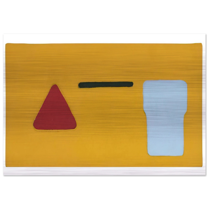 Foley - 1967 - Ron Gorchov Brushed Aluminum Print - 70x100 cm / 28x40 inches | Ron Gorchov Aluminum Print | Ron Gorchov Prints
