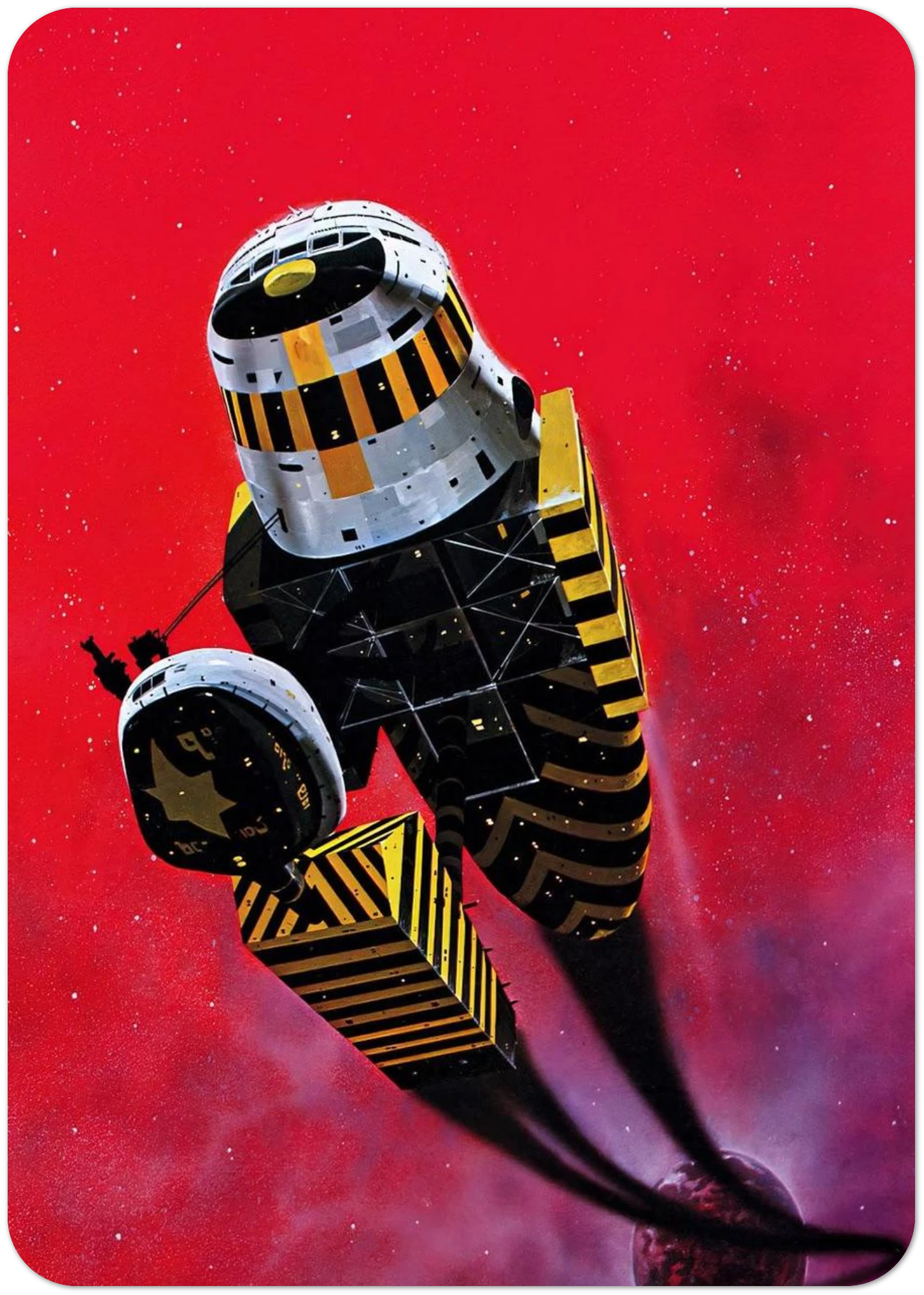 Chris Foss By Chris Foss Pack of 10 Post Cards | Chris Foss Post Cards | A6 (10.5 x 14.8 cm) - 4.1 x 5.8 inches