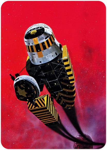 Chris Foss By Chris Foss Pack of 10 Post Cards | Chris Foss Post Cards | A6 (10.5 x 14.8 cm) - 4.1 x 5.8 inches