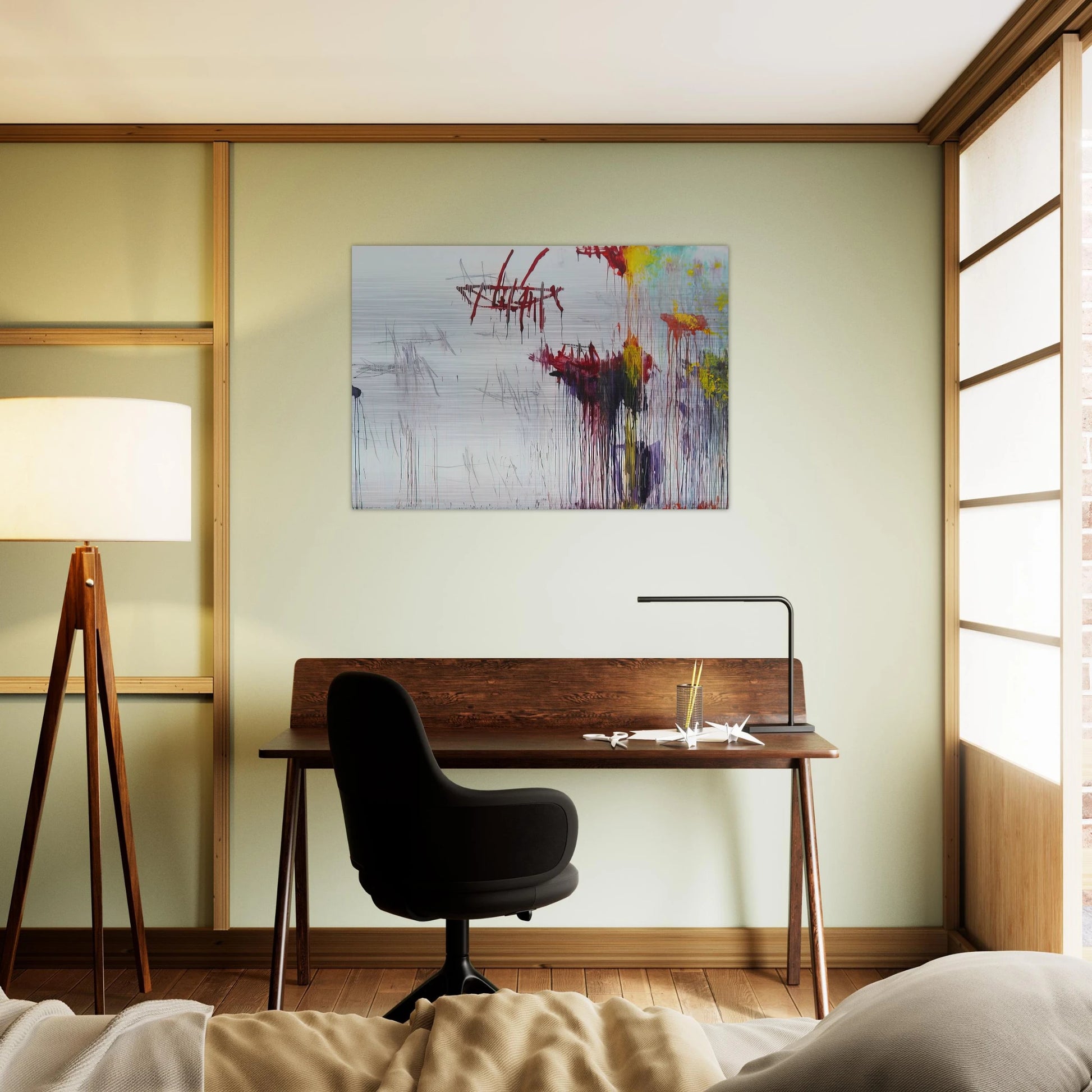 Lepanto, Part VI - Cy Twombly Brushed Aluminum Print - 70x100 cm / 28x40 inches | Cy Twombly Aluminum Print | Cy Twombly Prints