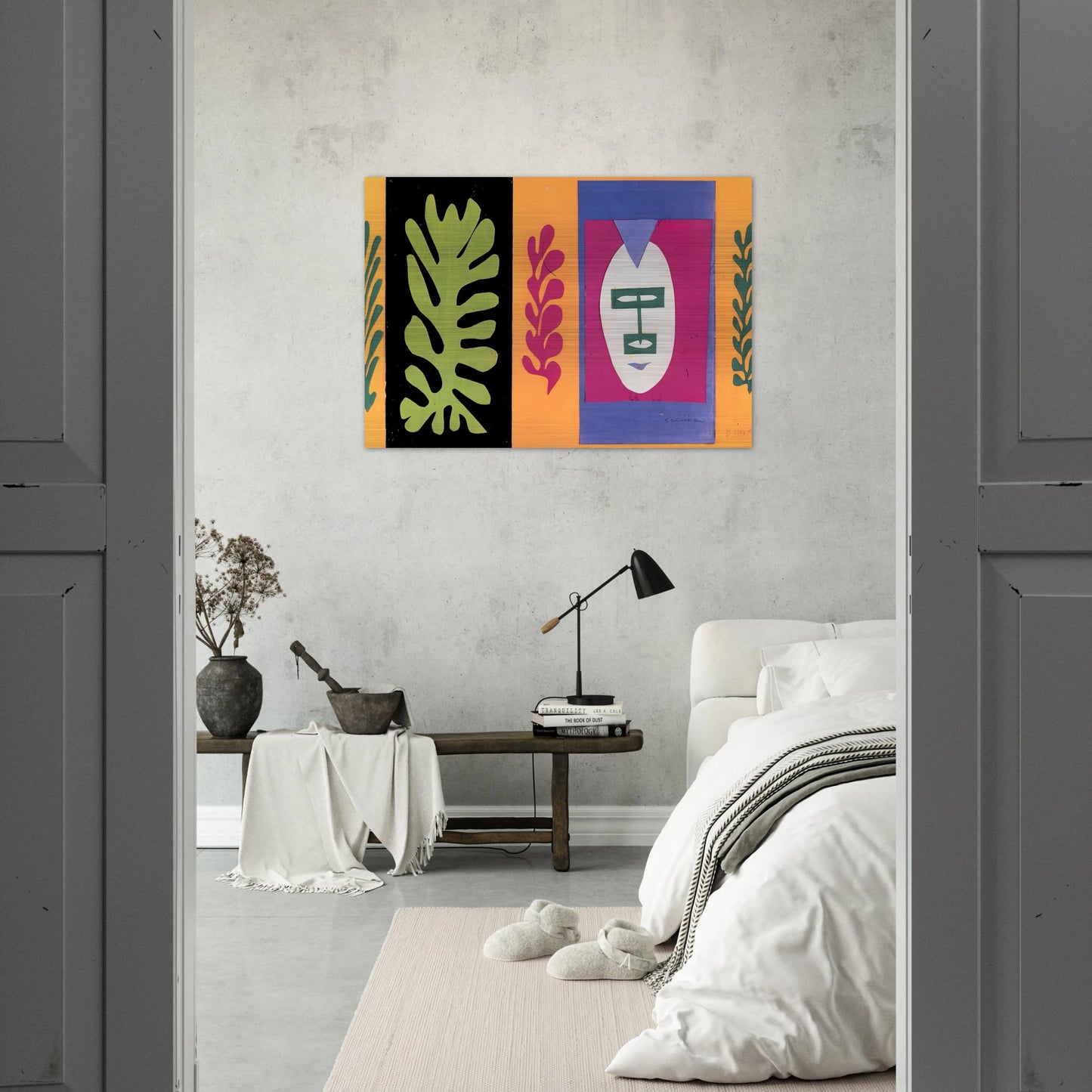 THE ESCHIMO 1947 - Henri Matisse Brushed Aluminum Print - 70x100 cm / 28x40 inches | Henri Matisse Aluminum Print | Henri Matisse Prints
