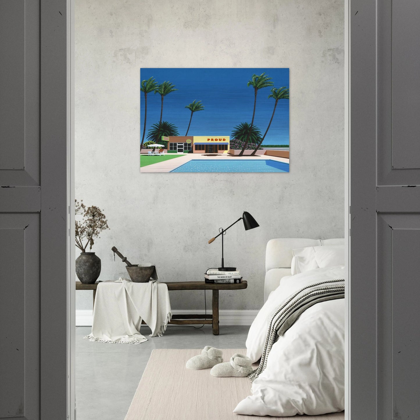 Proud Funk - Hiroshi Nagai Brushed Aluminum Print - 70x100 cm / 28x40 inches | Hiroshi Nagai Aluminum Print | Hiroshi Nagai Prints
