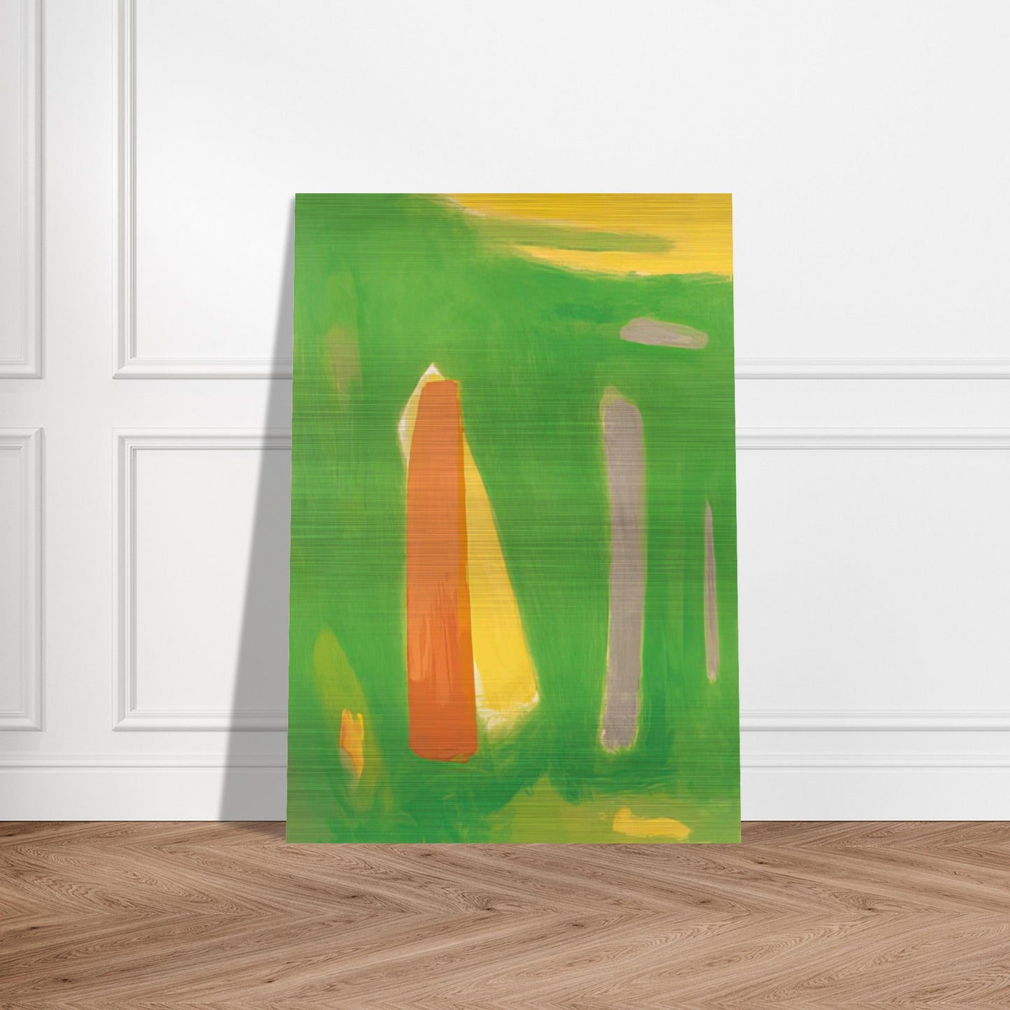 RITMICO 1995 - Esteban Vicente Brushed Aluminum Print - 70x100 cm / 28x40 inches | Esteban Vicente Aluminum Print | Esteban Vicente Prints