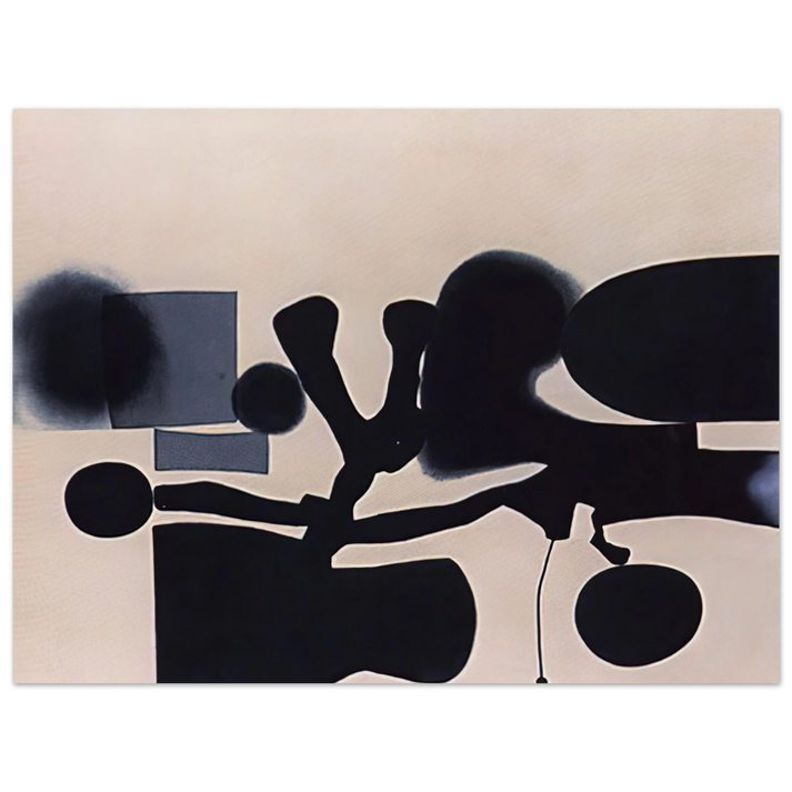Victor Pasmore - Harmony of Opposites - 1986  75x100 cm / 30x40inches Fine Art Poster