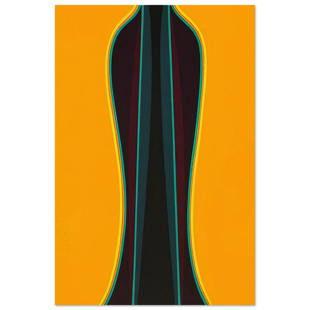 Archimage #2 - 1976 - Lorser Feitelson Art Prints - 100x150 cm / 40x60″ inches | Lorser Feitelson Poster | Lorser Feitelson Prints