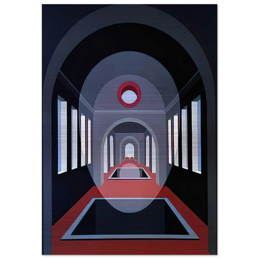 Transection #15 - 1972 - Clarence Holbrook Carter Brushed Aluminum Print - 70x100 cm / 28x40 inches | Clarence Holbrook Carter Aluminum Print | Clarence Holbrook Carter Prints