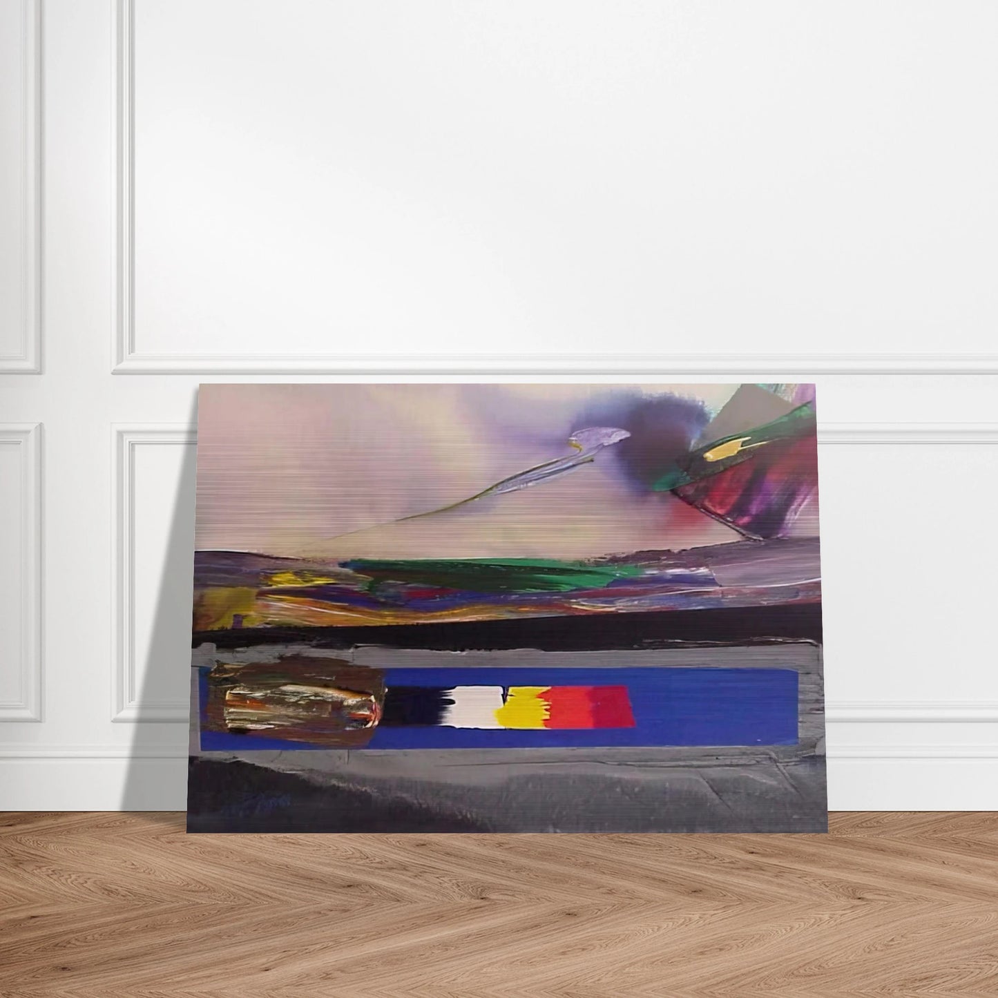 Phenomena Prism Yield - Paul Jenkins Brushed Aluminum Print - 70x100 cm / 28x40 inches | Paul Jenkins Aluminum Print | Paul Jenkins Prints