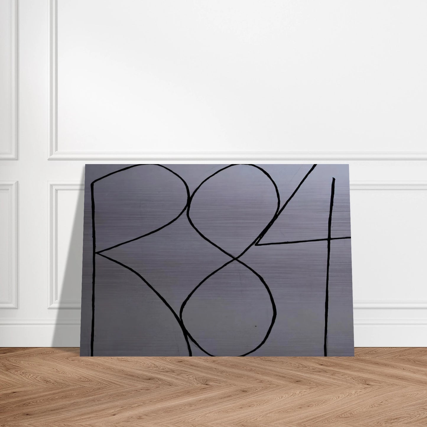 Spectrum I - Minimalism - Robert Ryman Brushed Aluminum Print - 70x100 cm / 28x40 inches | Robert Ryman Aluminum Print | Robert Ryman Prints