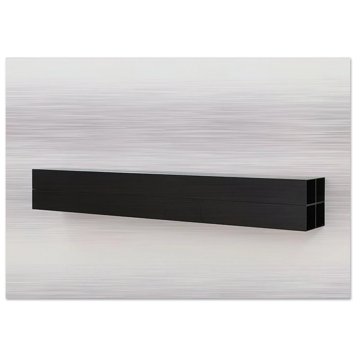 Untitled - 1990 - Donald Judd Brushed Aluminum Print - 70x100 cm / 28x40 inches | Donald Judd Aluminum Print | Donald Judd Prints