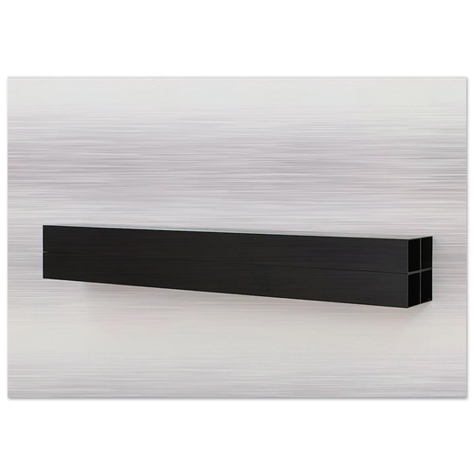 Untitled - 1990 - Donald Judd Brushed Aluminum Print - 70x100 cm / 28x40 inches | Donald Judd Aluminum Print | Donald Judd Prints