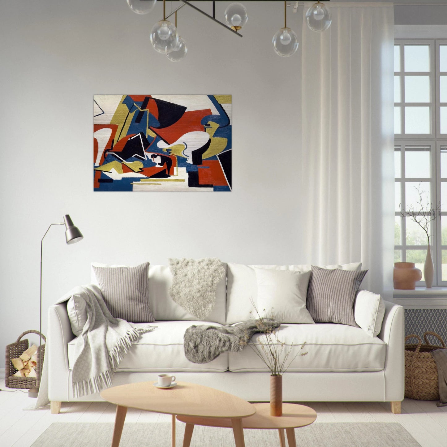 Untitled - Lee Krasner Brushed Aluminum Print - 70x100 cm / 28x40 inches | Lee Krasner Aluminum Print | Lee Krasner Prints