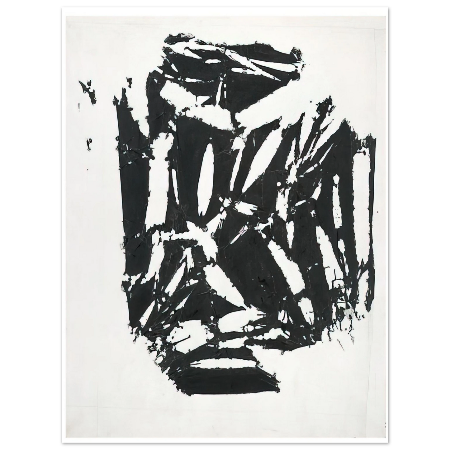 Simon Hantai - LaissÃƒÂ©e - 1994  75x100 cm / 30x40inches Fine Art Poster