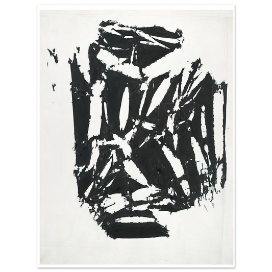 Simon Hantai - LaissÃƒÂ©e - 1994  75x100 cm / 30x40inches Fine Art Poster