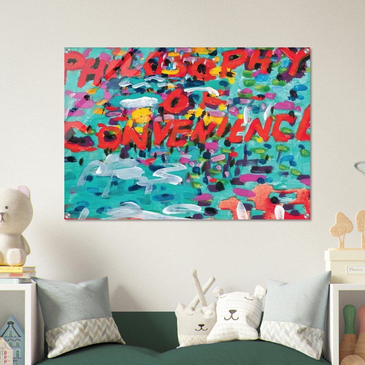 Philosophy of Convenience - 1988 - Paul Thek Acrylic Print - 70x100 cm / 28x40″ inches