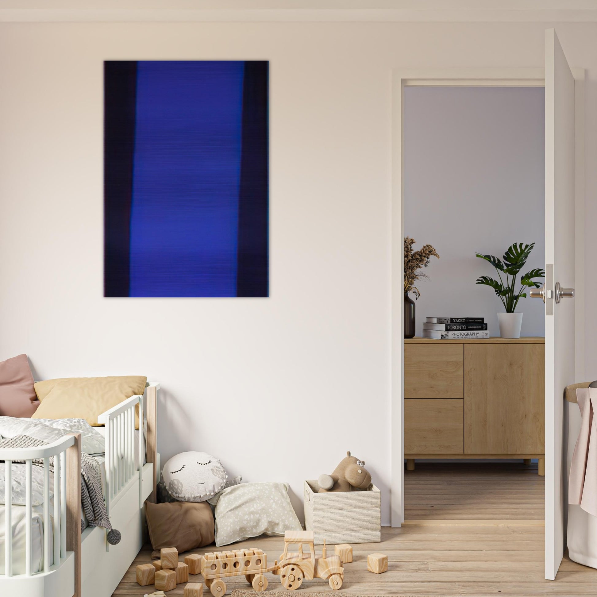 The Moment - Barnett Newman Brushed Aluminum Print - 70x100 cm / 28x40 inches | Barnett Newman Aluminum Print | Barnett Newman Prints