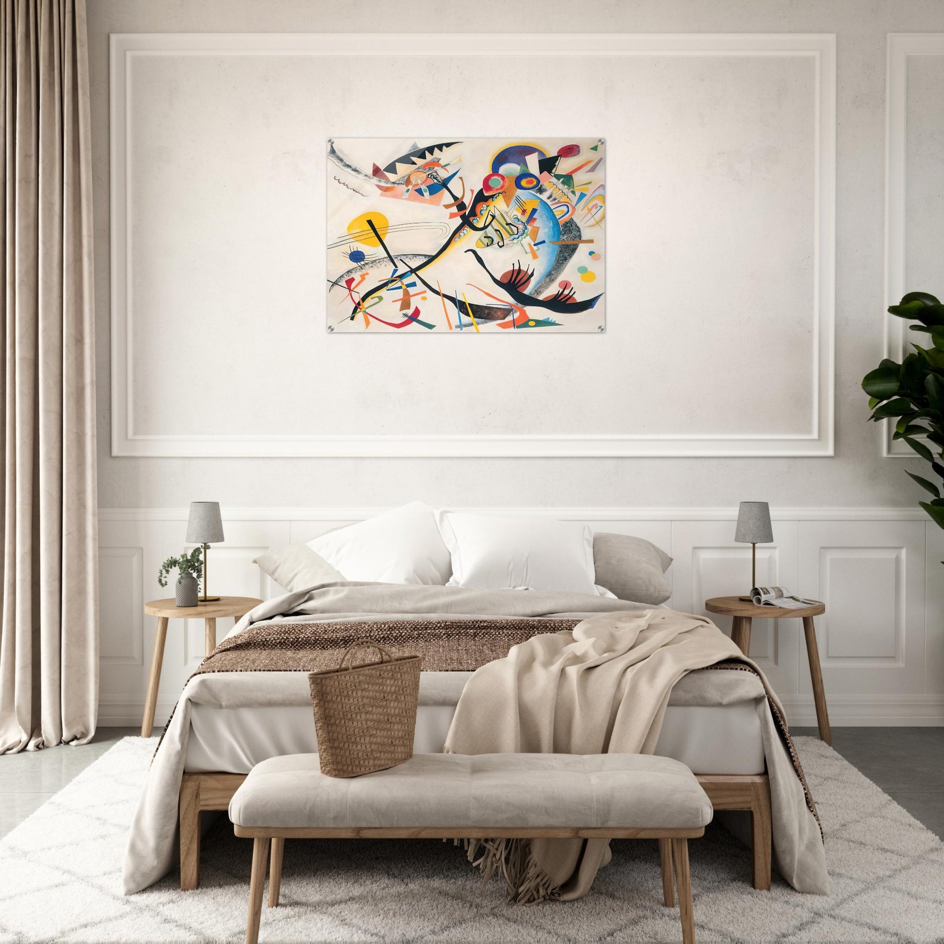 NOT_DETECTED_189361 - Wassily Kandinsky Acrylic Print - 70x100 cm / 28x40″ inches
