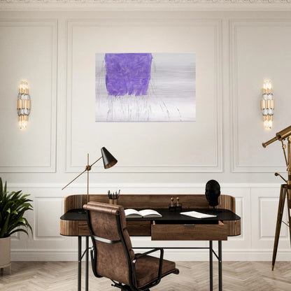 Violet - 1997 - Michel Majerus Brushed Aluminum Print - 70x100 cm / 28x40 inches | Michel Majerus Aluminum Print | Michel Majerus Prints