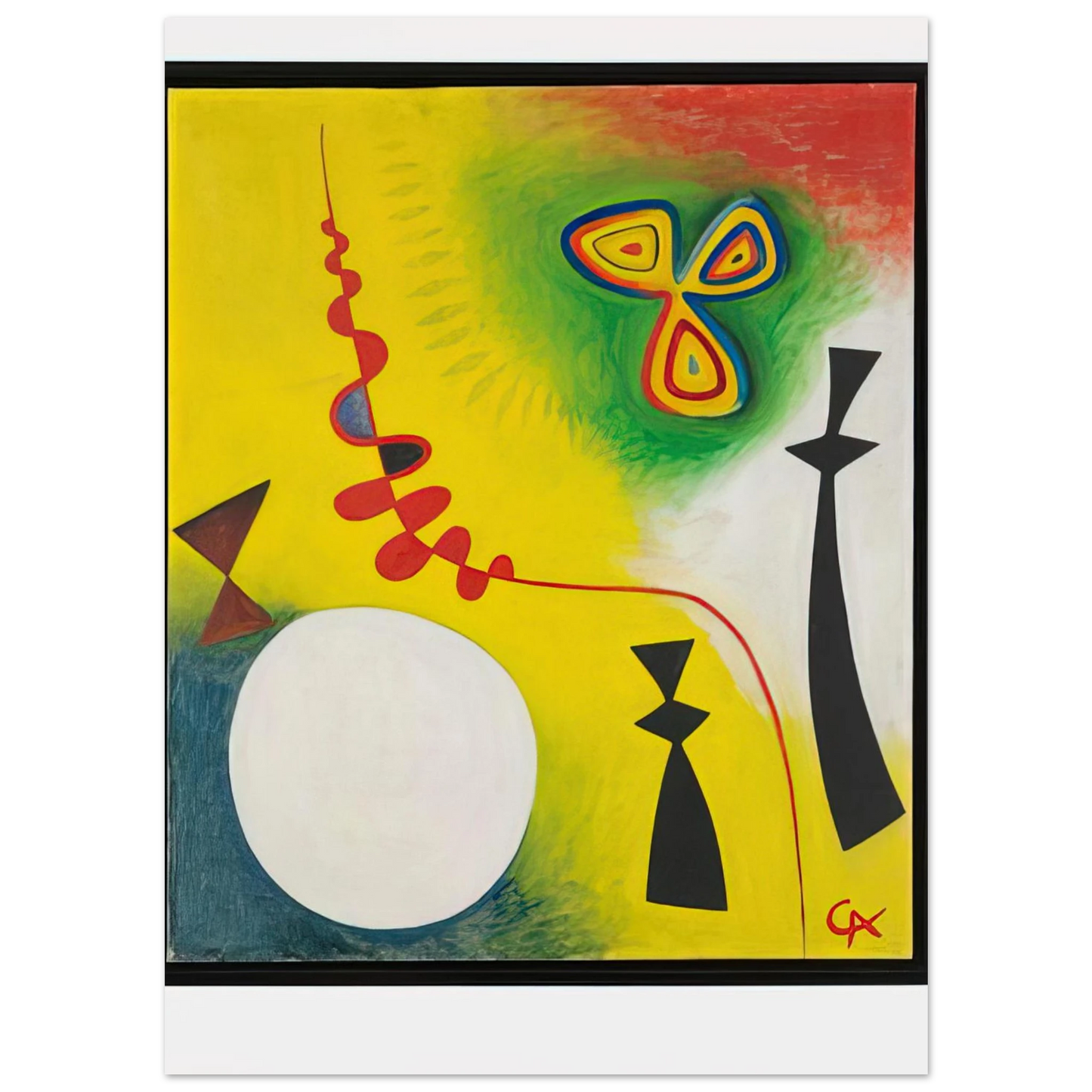 Alexander Calder - FETISHES 1944 Fine Art Poster