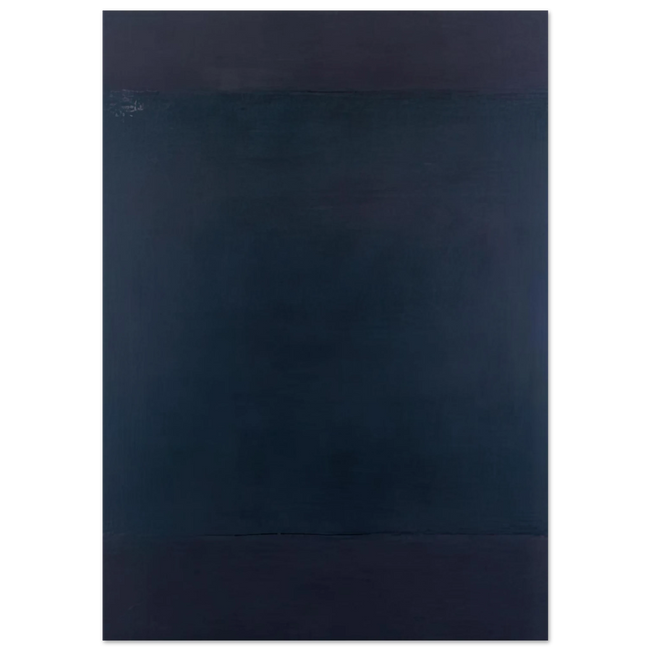 Mark Rothko - No. 5 - 1964 Wall Art - 60x80 cm / 24x32 inches - Premium Wooden Framed Poster With Fine Art Paper-canvas - Black frame