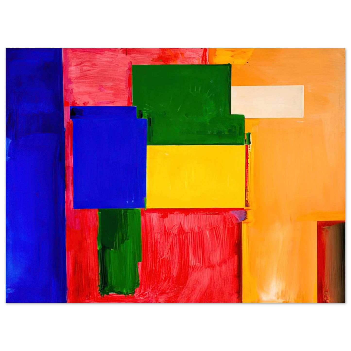 Hans Hofmann - To Miz - Pax Vobiscum  75x100 cm / 30x40inches Fine Art Poster