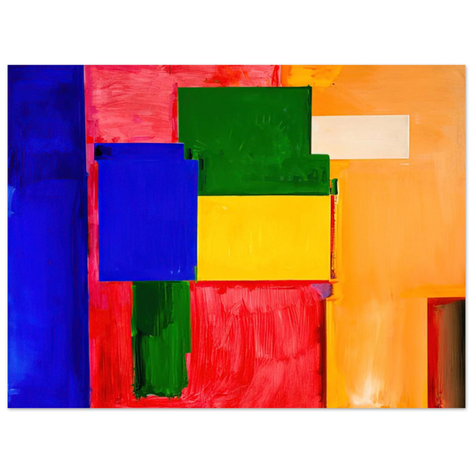 Hans Hofmann - To Miz - Pax Vobiscum  75x100 cm / 30x40inches Fine Art Poster