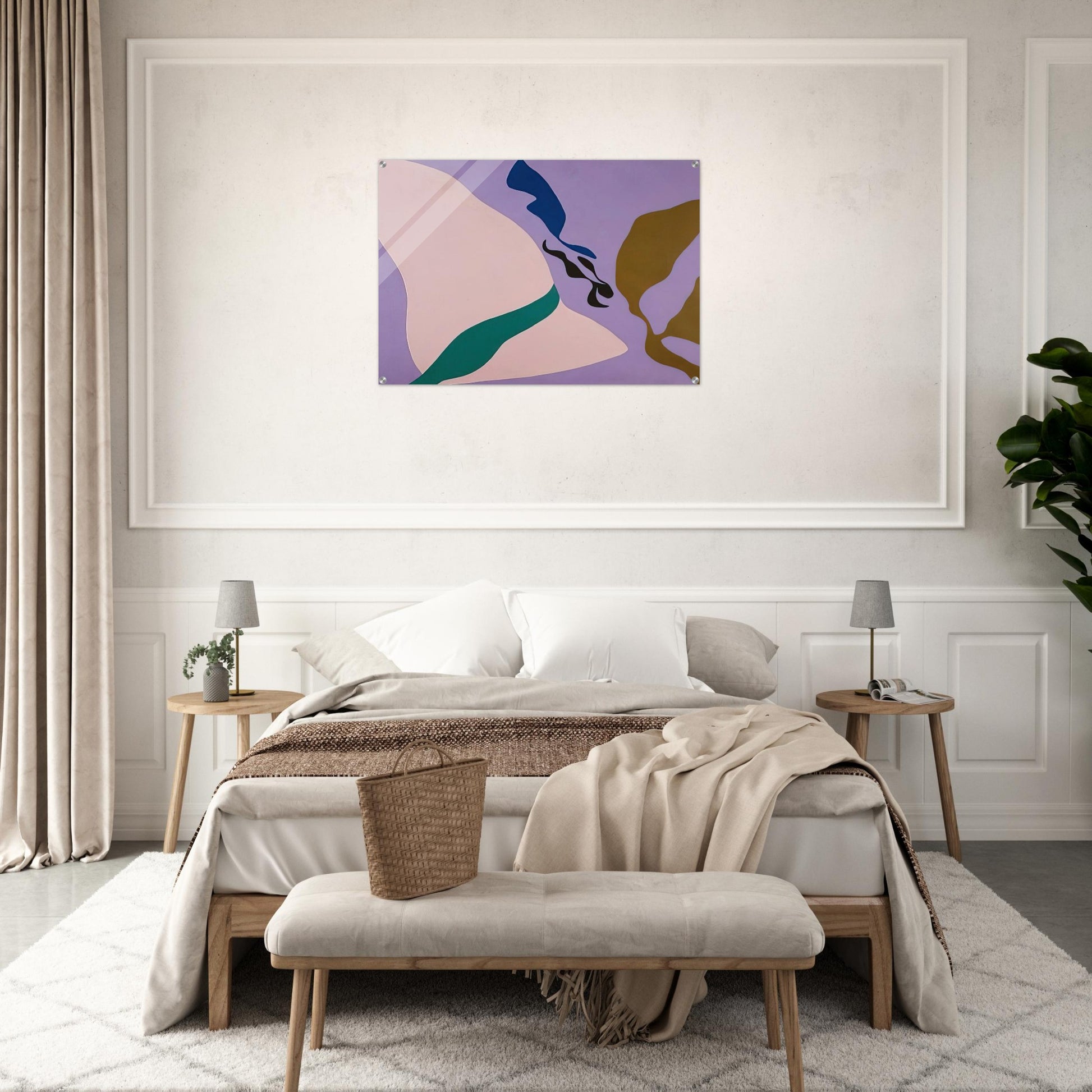 Untitled - 1968 - Ray Parker Acrylic Print - 70x100 cm / 28x40″ inches