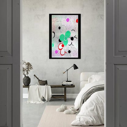 COMPOSITION - Sonia Delaunay Brushed Aluminum Print - 70x100 cm / 28x40 inches | Sonia Delaunay Aluminum Print | Sonia Delaunay Prints