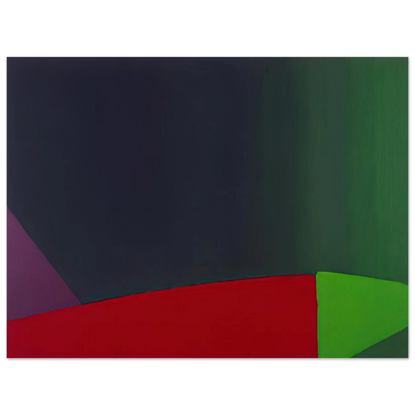 John Hoyland - 6.3.66 - 1966  75x100 cm / 30x40inches Fine Art Poster