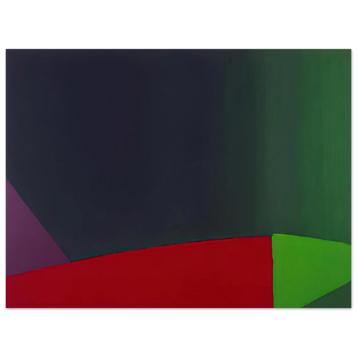 John Hoyland - 6.3.66 - 1966  75x100 cm / 30x40inches Fine Art Poster