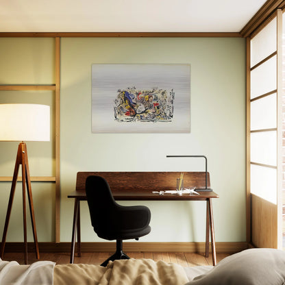 UNTITLED - Jackson Pollock Brushed Aluminum Print - 70x100 cm / 28x40 inches | Jackson Pollock Aluminum Print | Jackson Pollock Prints