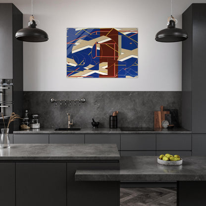 C-B-1 - Al Held Acrylic Print - 70x100 cm / 28x40″ inches | Al Held Wall Art | Al Held Prints