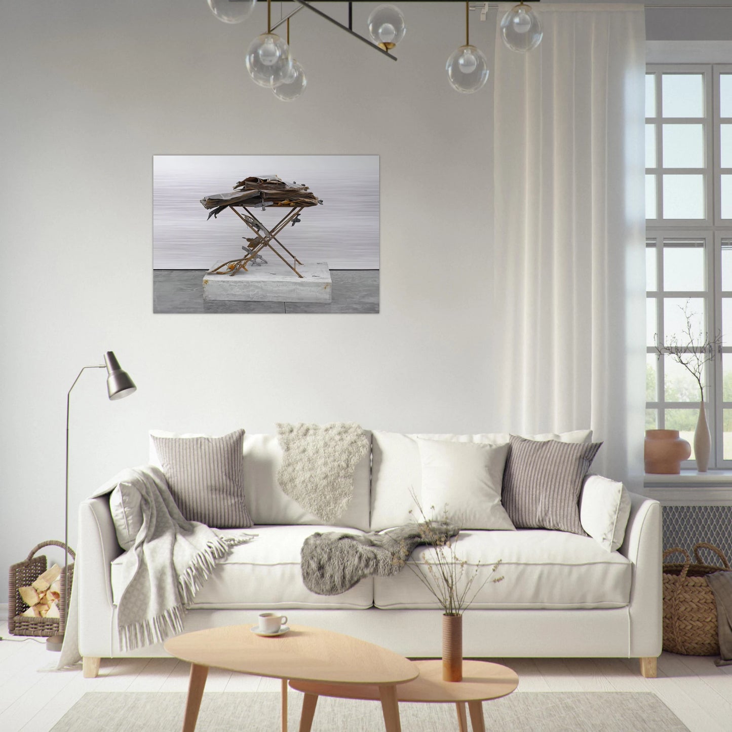 DAT ROSA MIEL APIBUS 2009 - Anselm Kiefer Brushed Aluminum Print - 70x100 cm / 28x40 inches | Anselm Kiefer Aluminum Print | Anselm Kiefer Prints